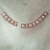 Boho Style First Birthday Bunting - Dark Brown