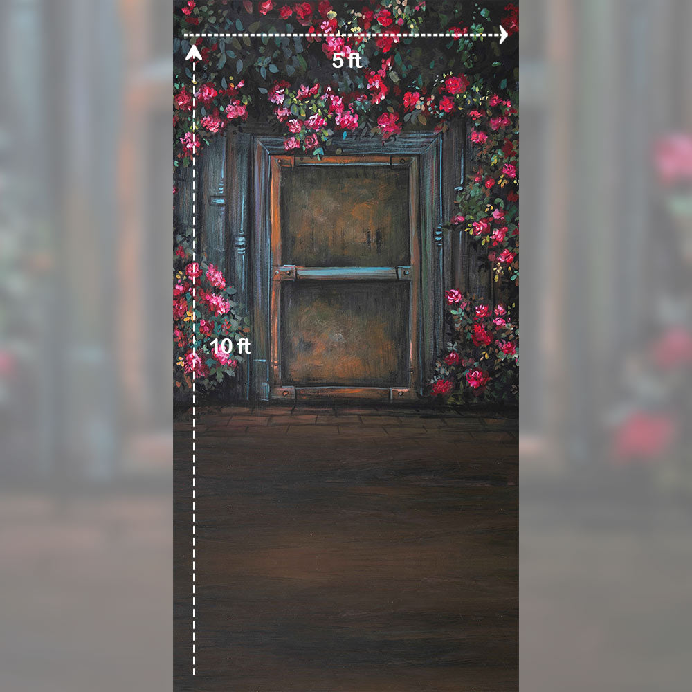 Bougainvillea Doorway : Baby Backdrops