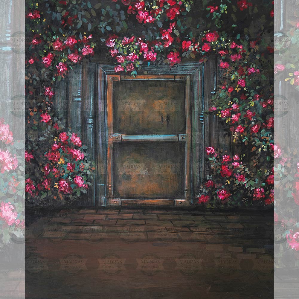 Bougainvillea Doorway : Maternity Backdrops