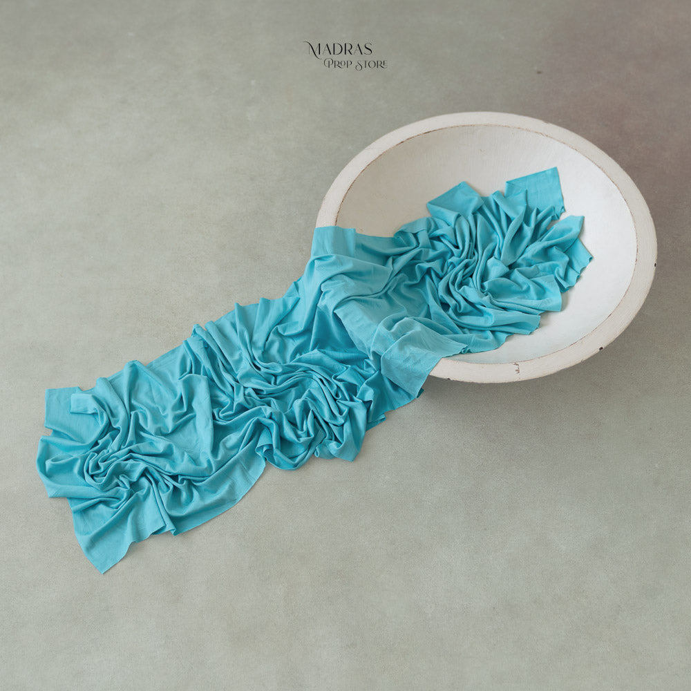 Budget Newborn Wrap ( Aqua Blue ) : Baby Props