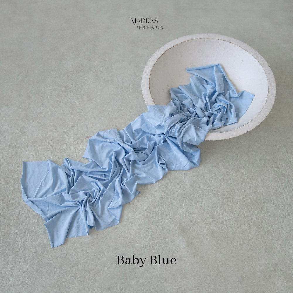 Budget Newborn Wrap ( Baby Blue ) : Baby Props