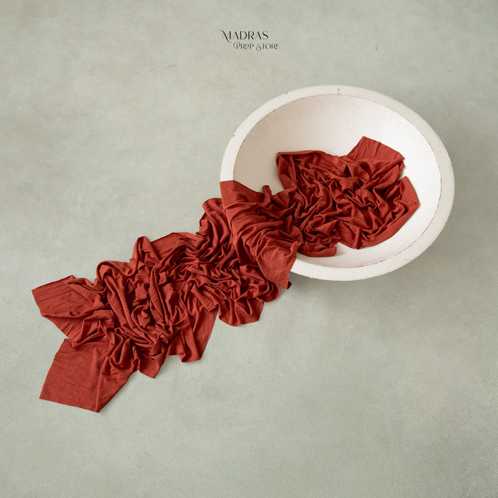 Budget Newborn Wrap (Coral Red) : Baby Props