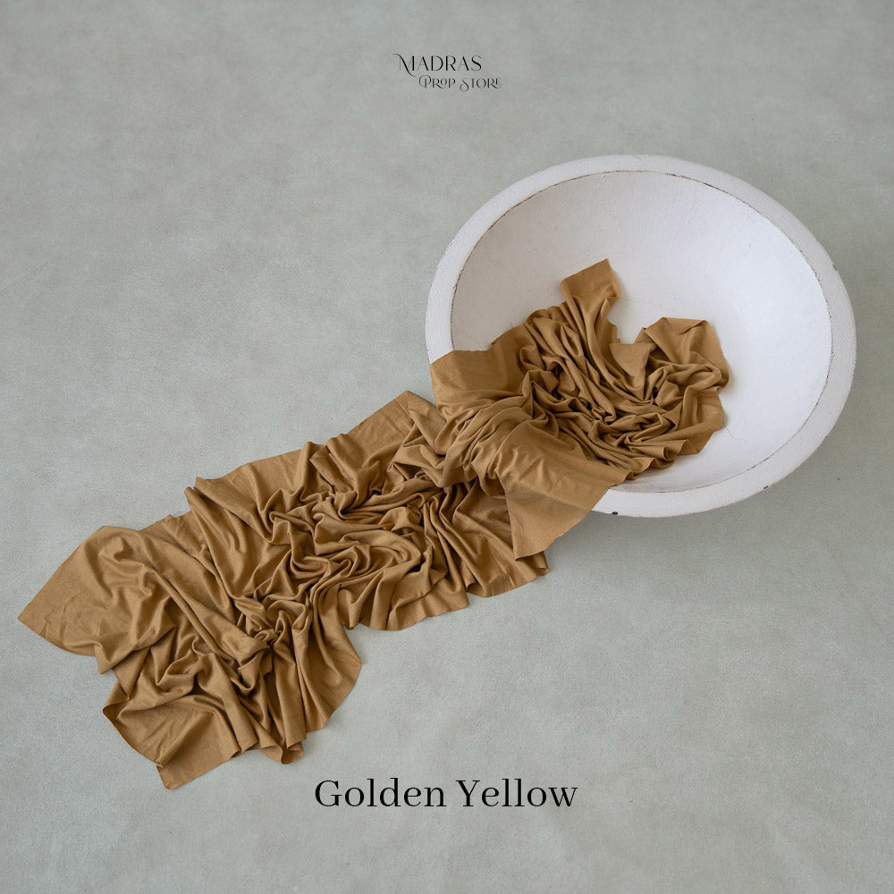 Budget Newborn Wrap ( Golden Yellow ) : Baby Props