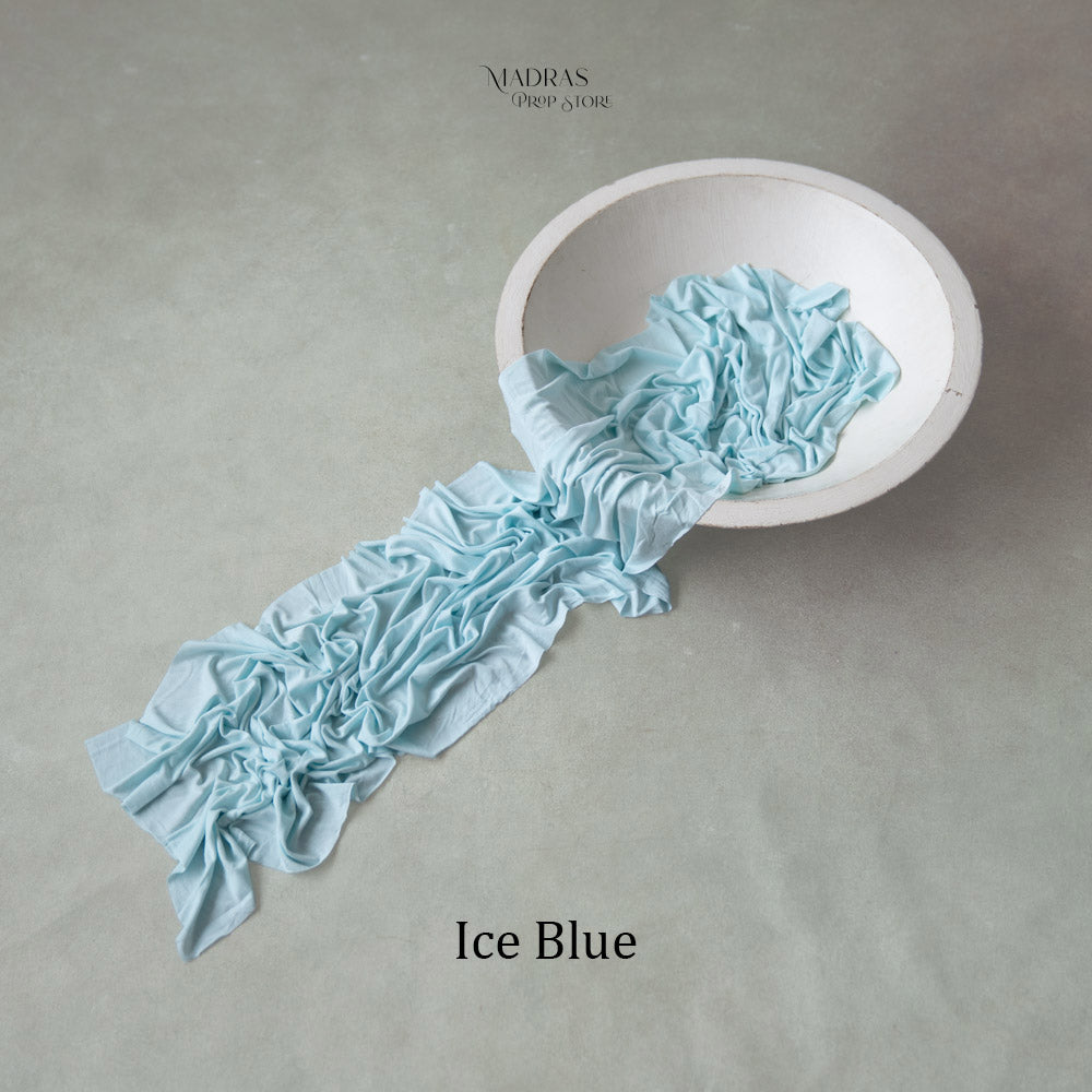 Budget Newborn Wrap ( Ice Blue ) : Baby Props