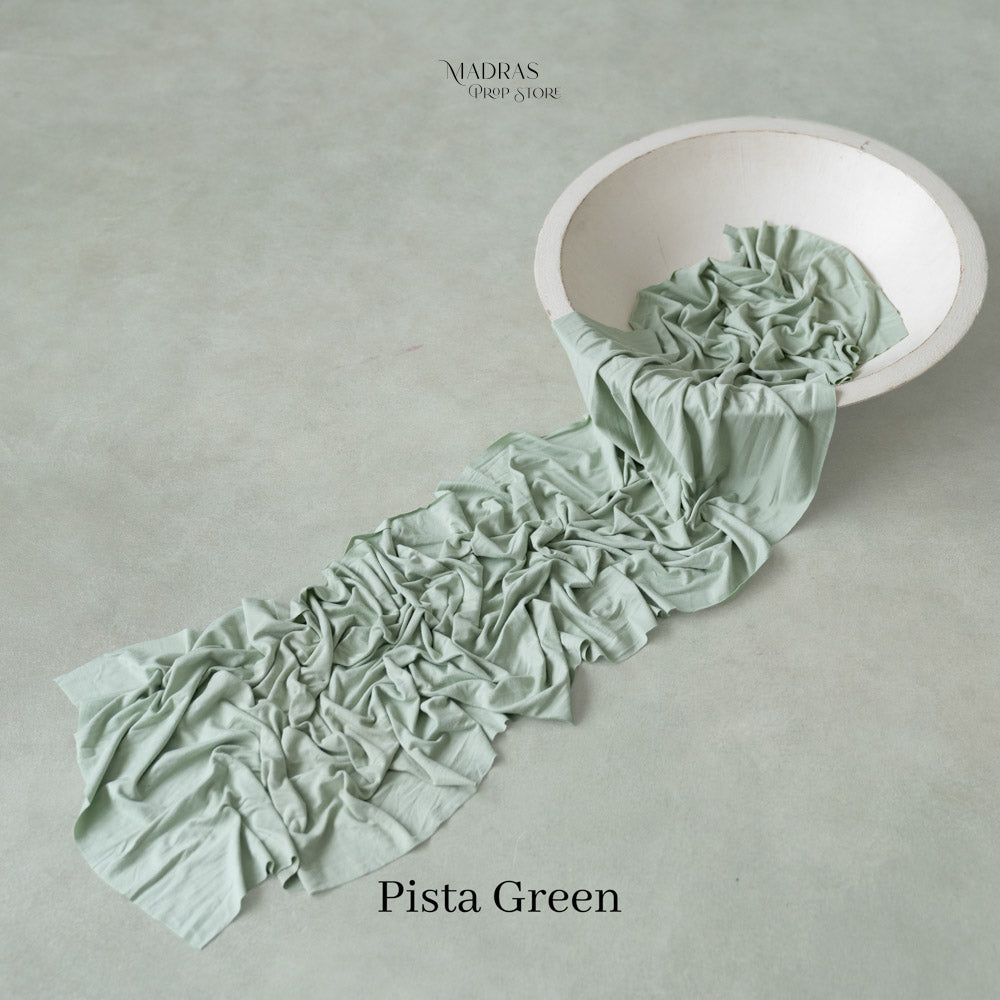 Budget Newborn Wrap ( Pista Green ) : Baby Props