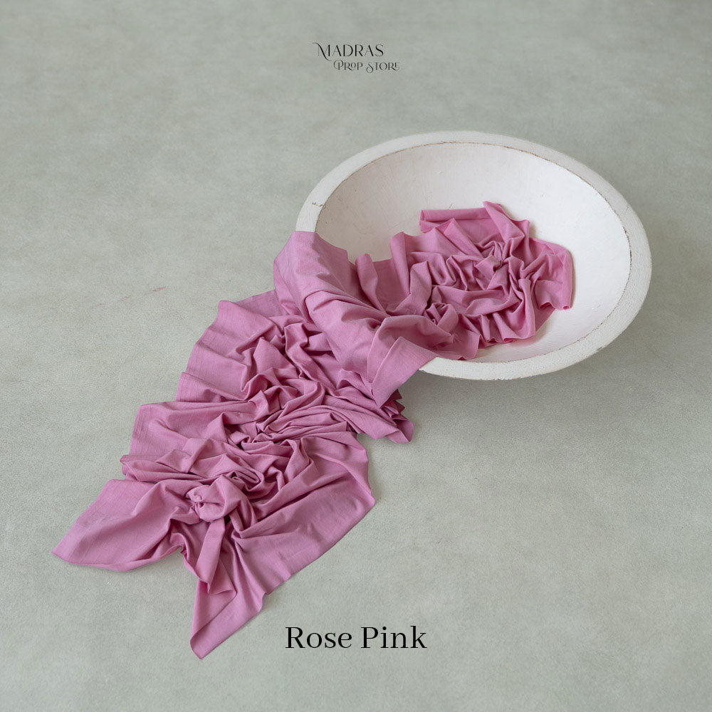 Budget Newborn Wrap ( Rose Pink )  Baby Props
