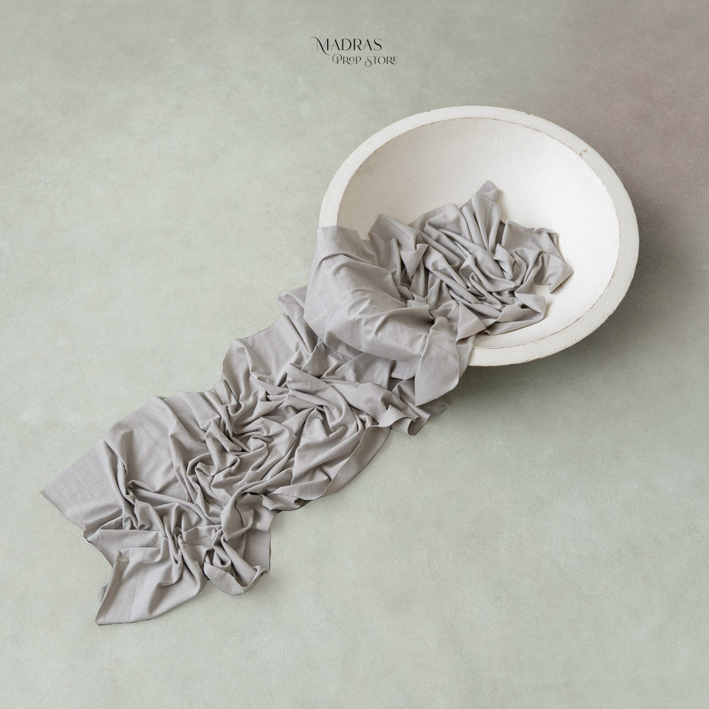 Budget Newborn Wrap (Moth Gray) : Baby props