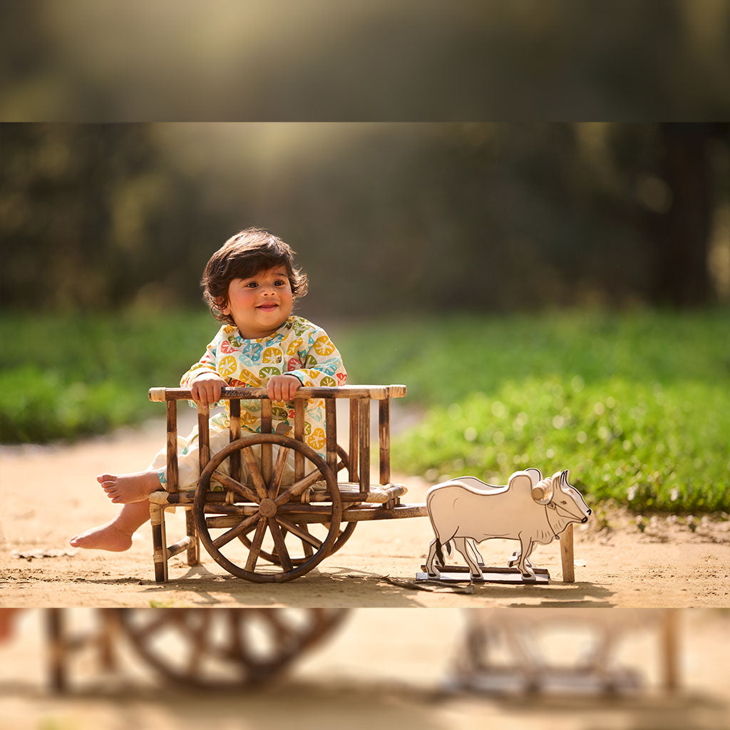 Bullock Cart : Baby Props