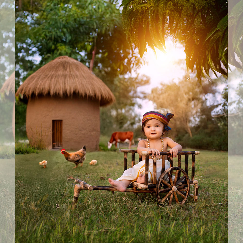 Bullock Cart : Baby Props