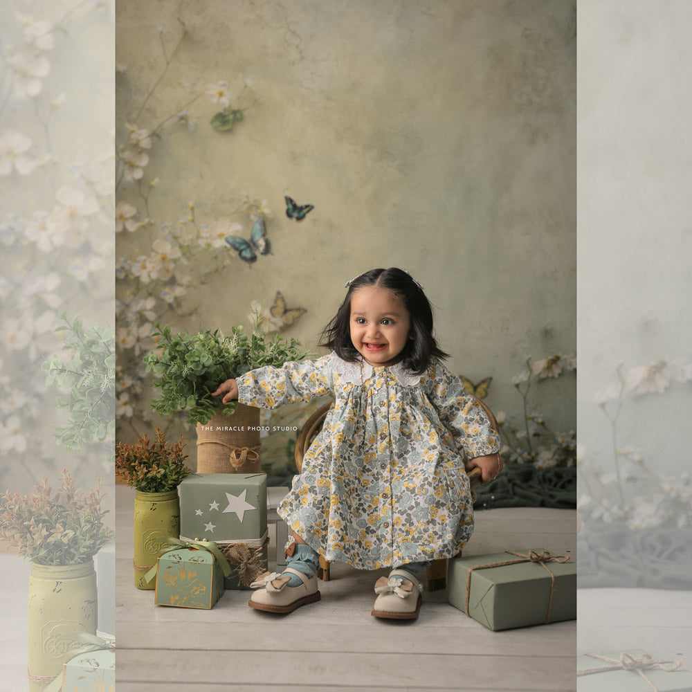 Butterfly Meadow : Baby Backdrops