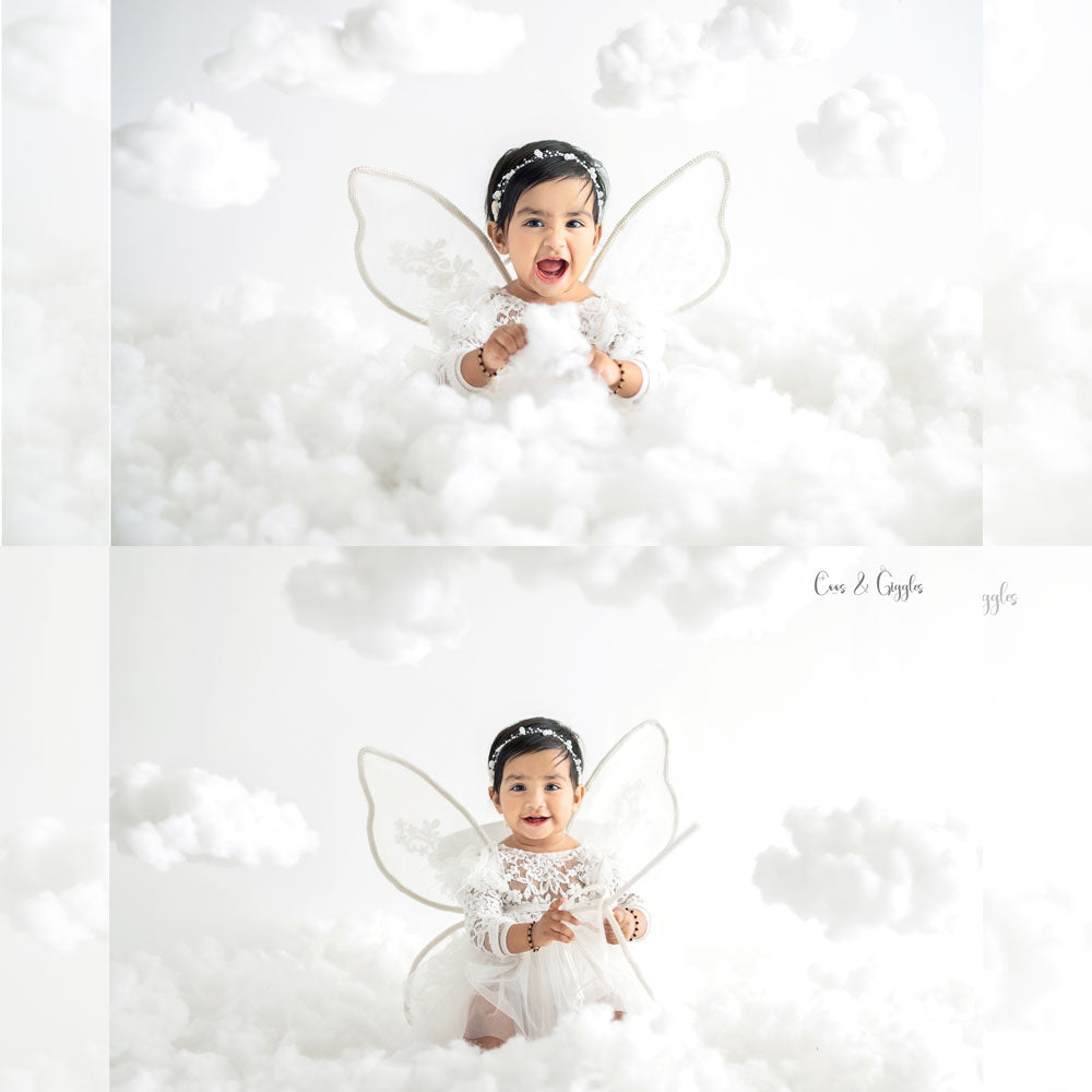 Butterfly Wings With Wand : Baby Props