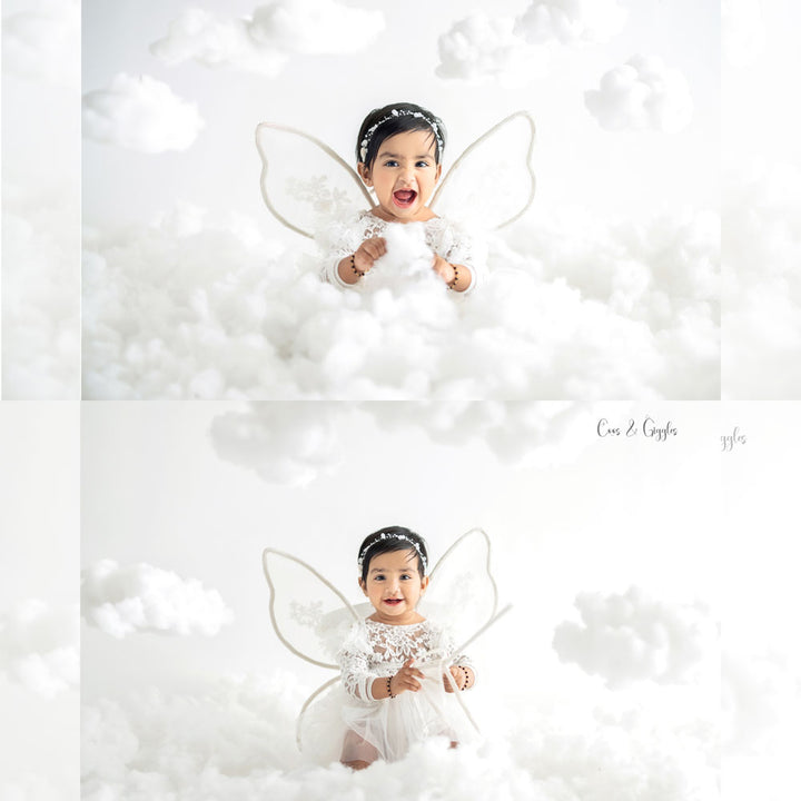 Butterfly Wings With Wand : Baby Props