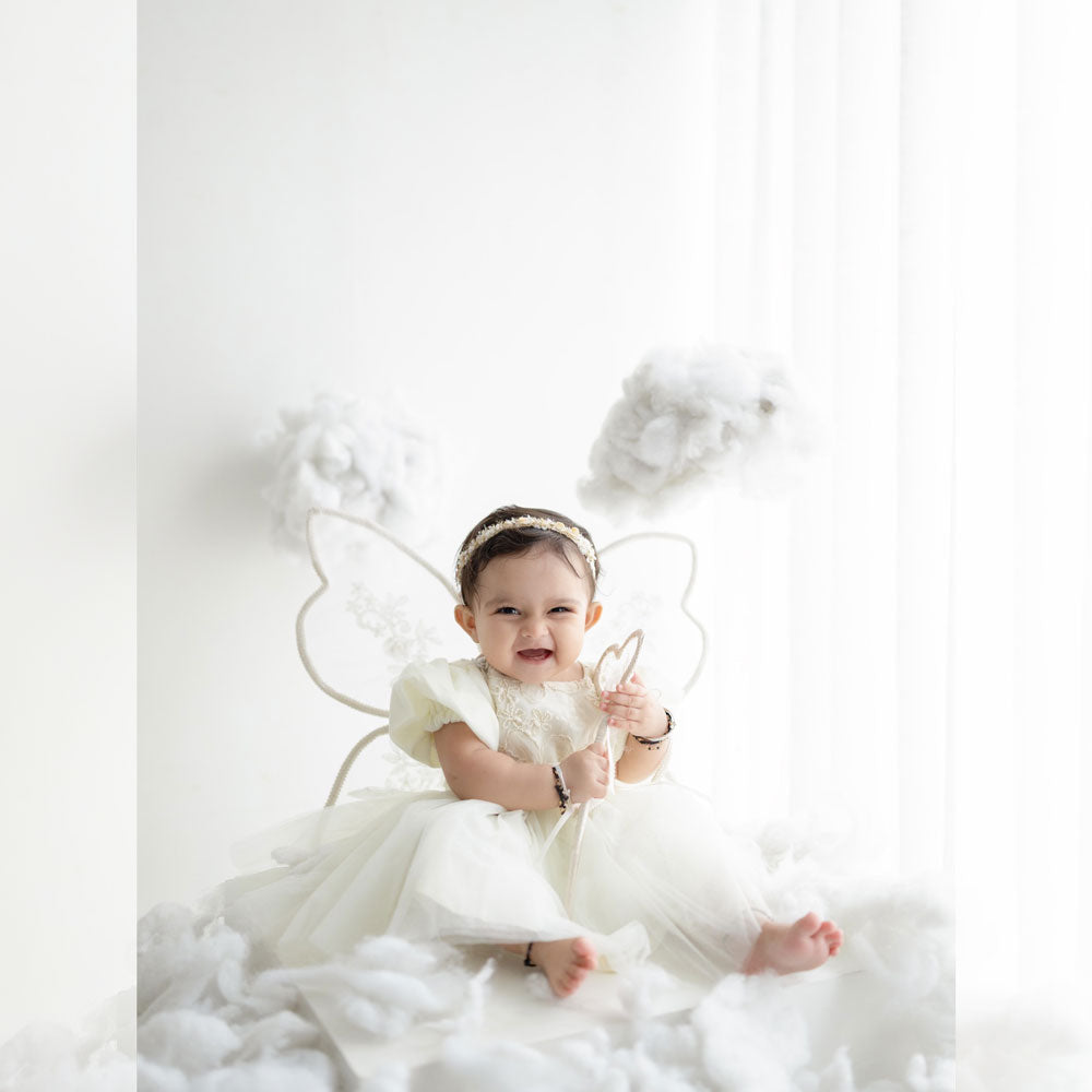 Butterfly Wings With Wand : Baby Props