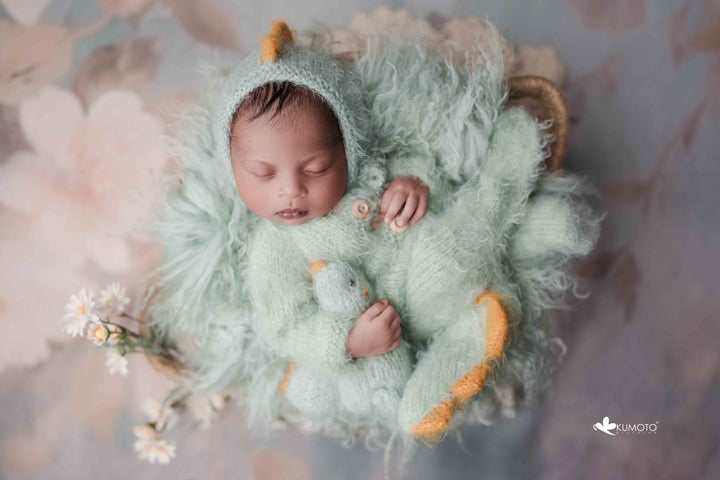 Newborn Jute Basket : Baby Props