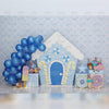Candyland For Boys - Printed Backdrop - Fabric - 5 by 7 feet