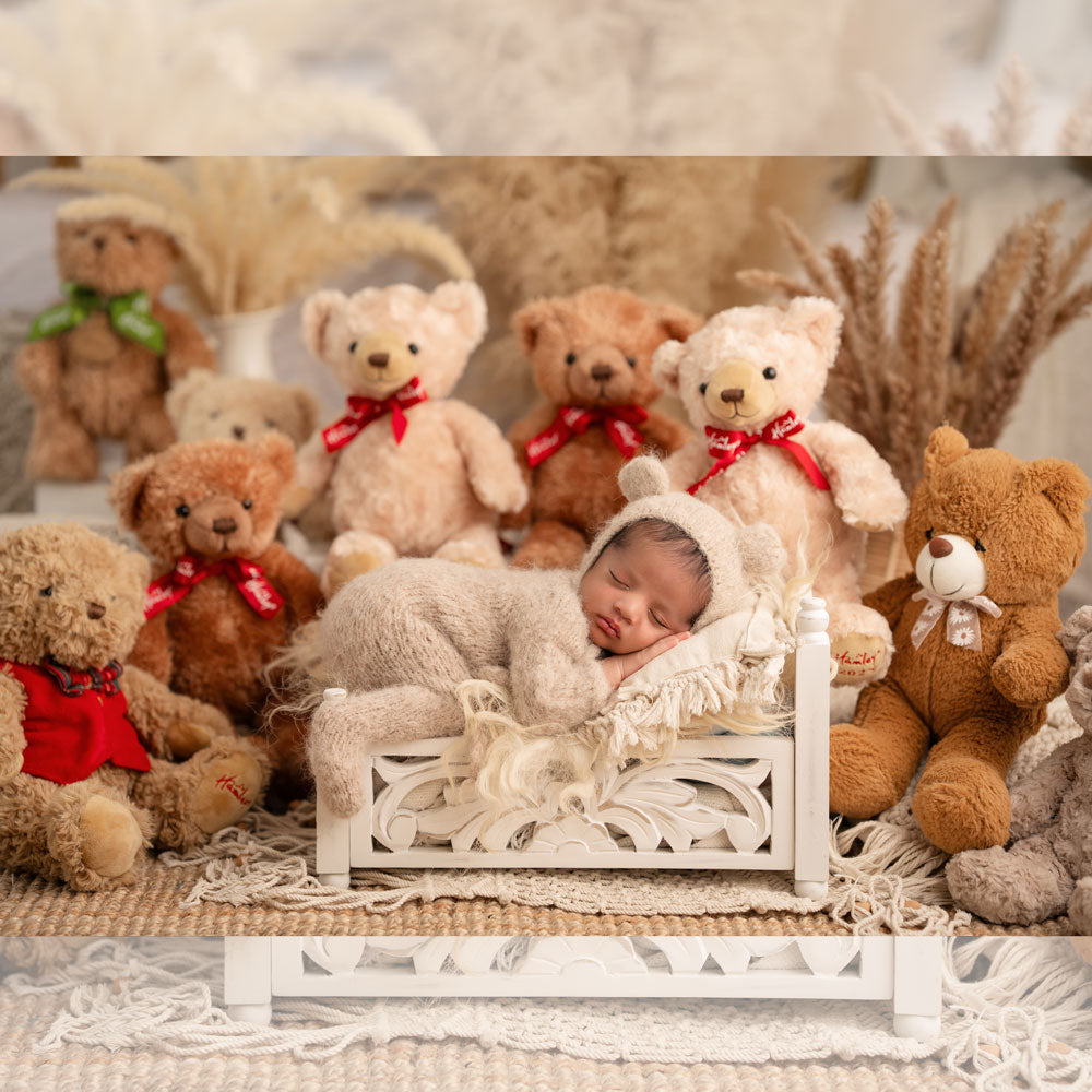 Carving Bed : Baby Props