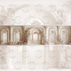 Church Wedding - 35 by 10 Feet Printed Backdrops / Fabric ( Pre-Order)