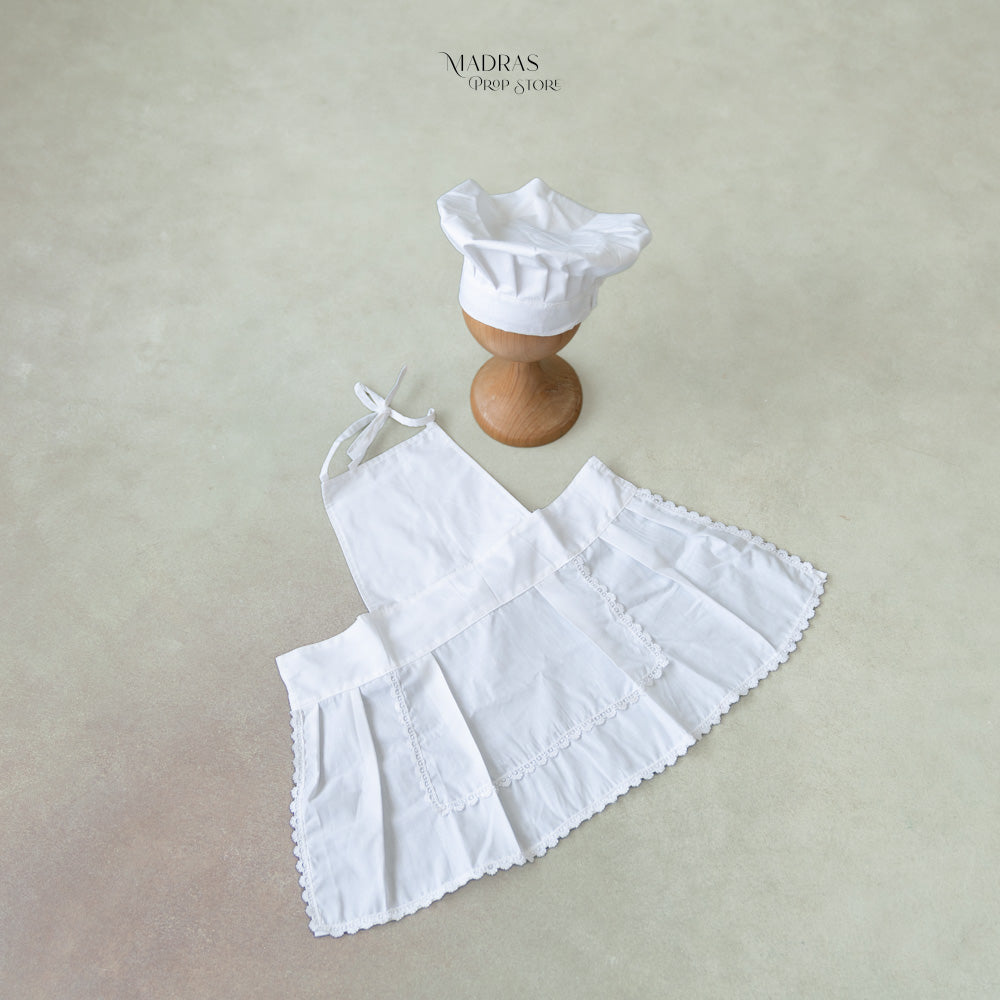Chef Apron With Cap | 1 Year – Madras Prop Store