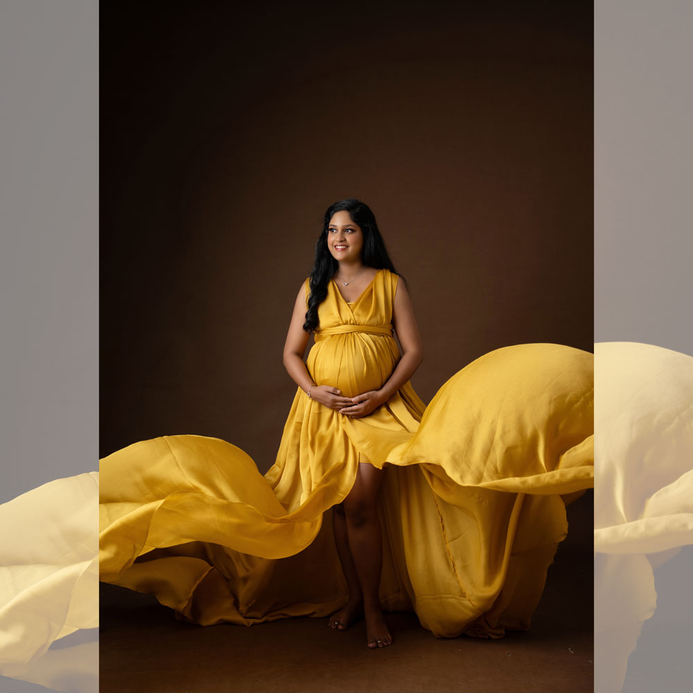 Choco Brown : Maternity Backdrops