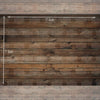 Classic Brown Wood - 5 by 7 feet - Backdrop - BLR-0149