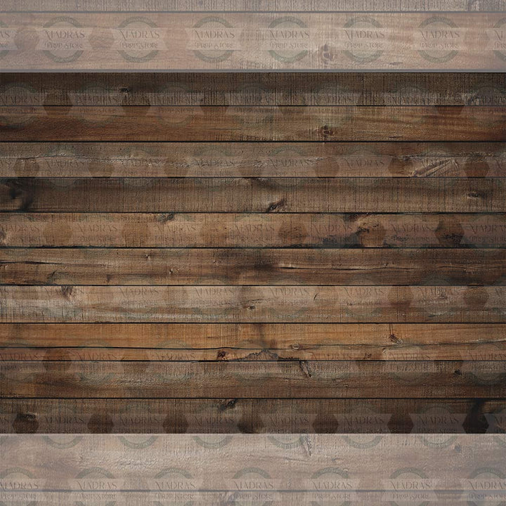 Classic Brown Wood - Baby Printed Backdrops