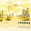 Construction Truck - Baby Printed Backdrops