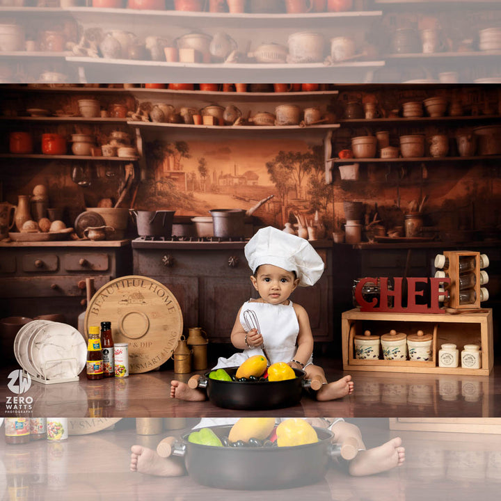 Copper Kitchen : Baby Backdrops