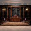 Court Room - Baby Printed Backdrops