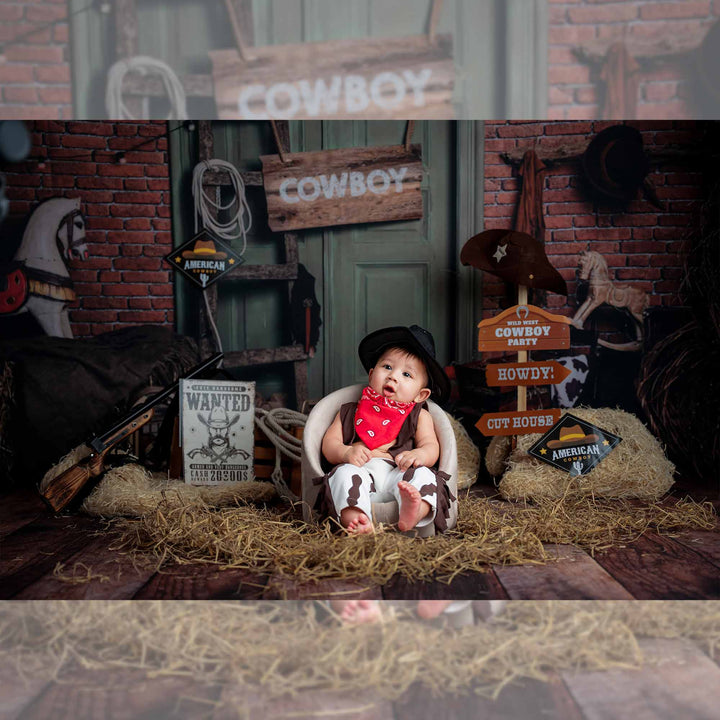 Cowboy Outfit : Baby Props