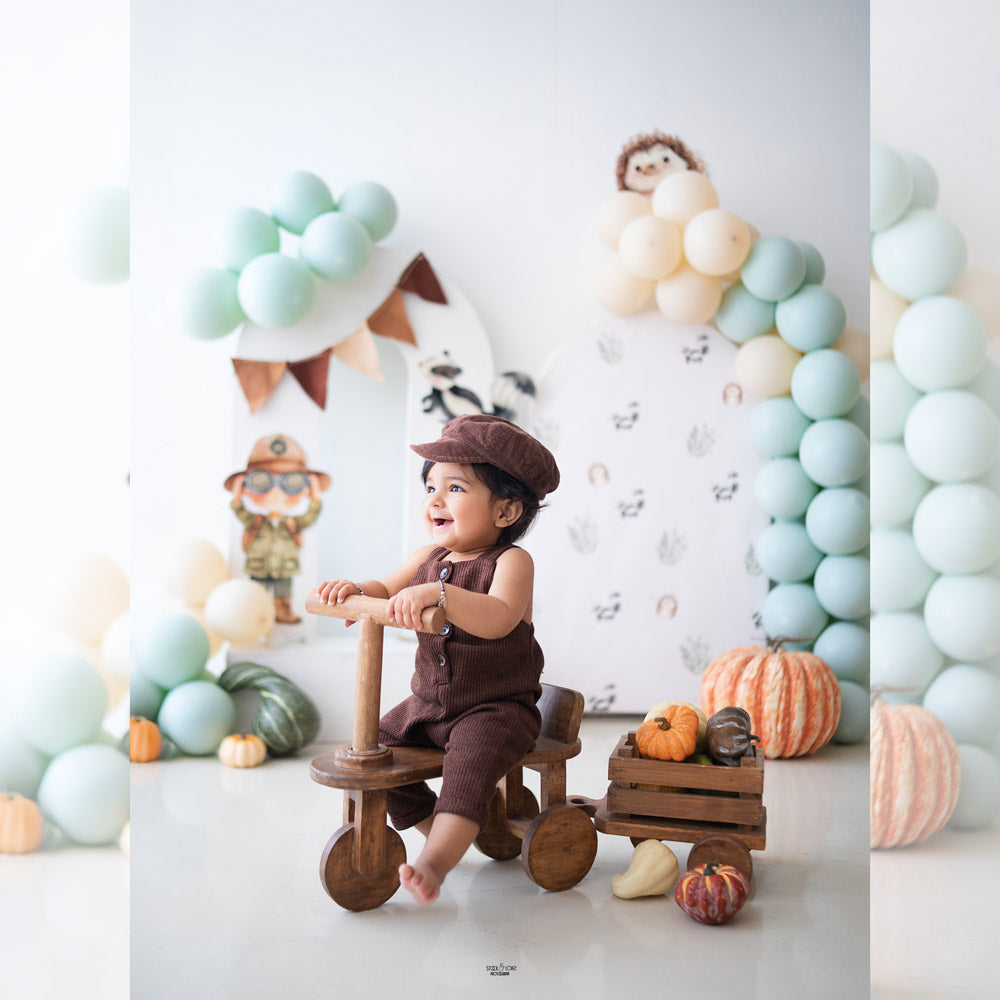 Cycle With Baby Wagon : Baby Props