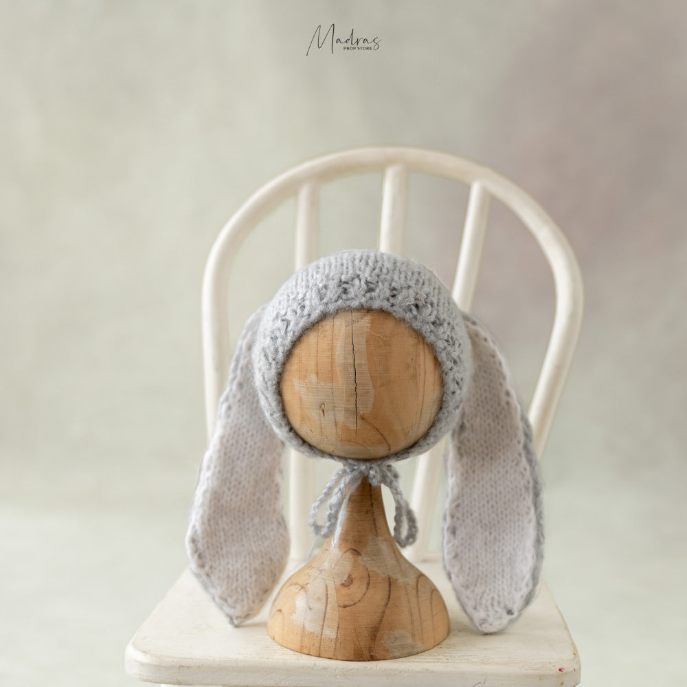 Knitted Bunny Hat : Baby Props