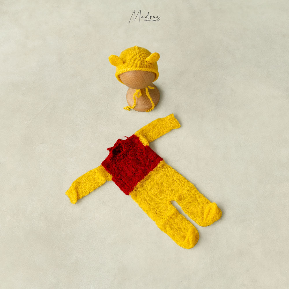 2 pc Pooh Romper Set- Baby Props