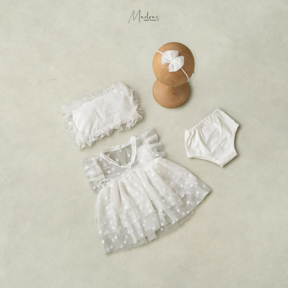 4pc Lazy Gown Set- Baby Props