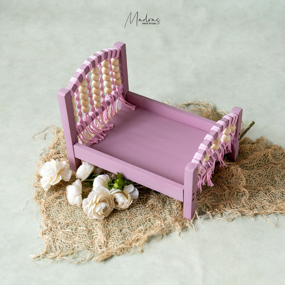 Boho Bead Bed : Baby Props