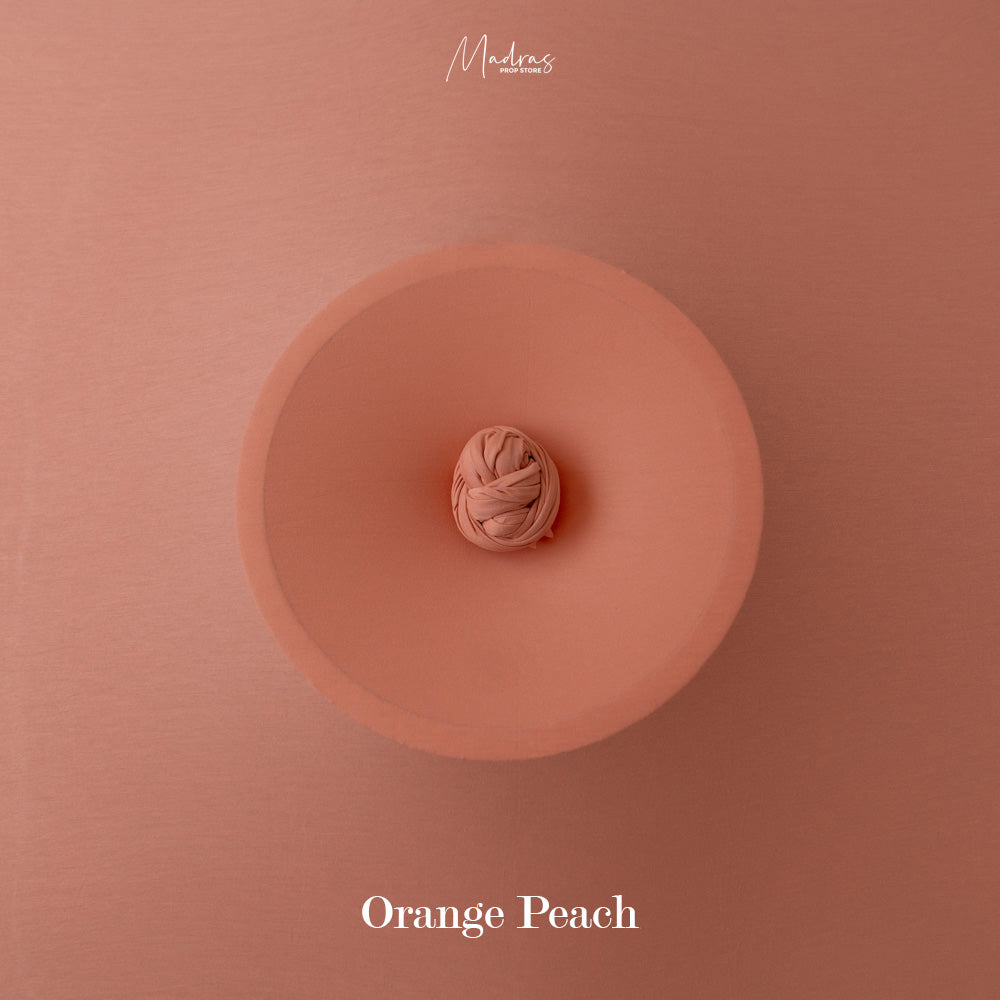 Bean Bag Set (Orange Peach) - Baby Props