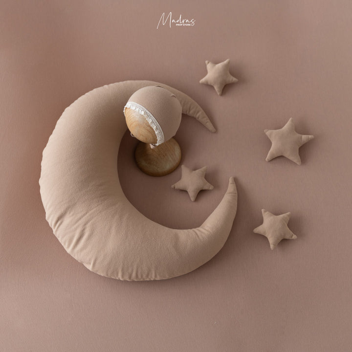 Moon and Star Cushion Set : Baby Props