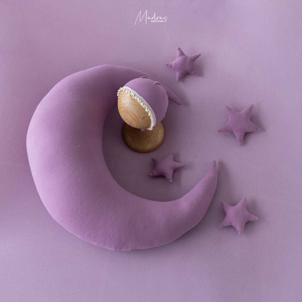 Moon and Star Cushion Set - Baby Props