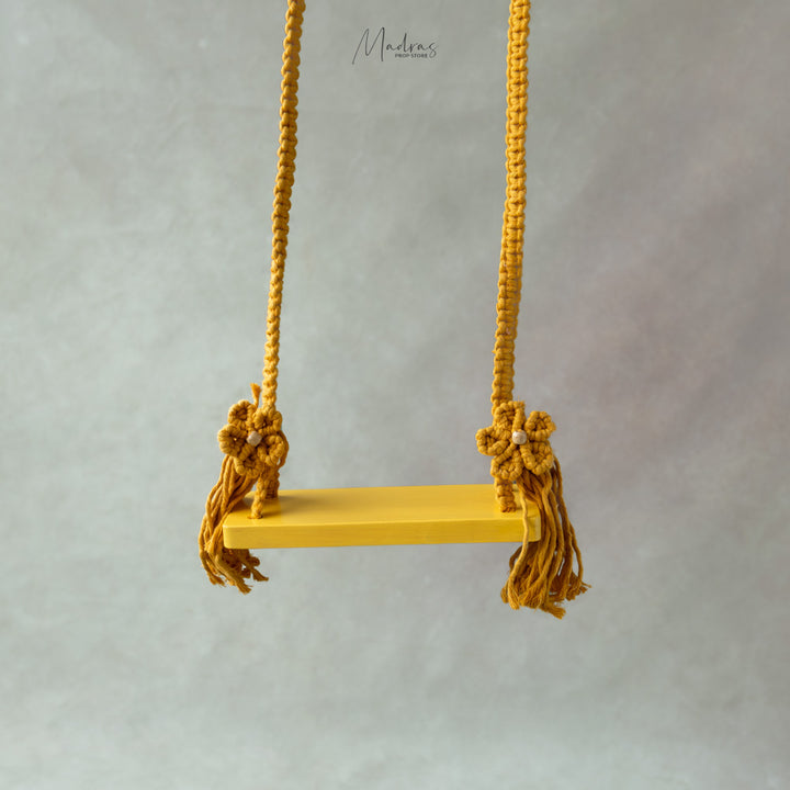 Macrame Flower Swing : Baby Props