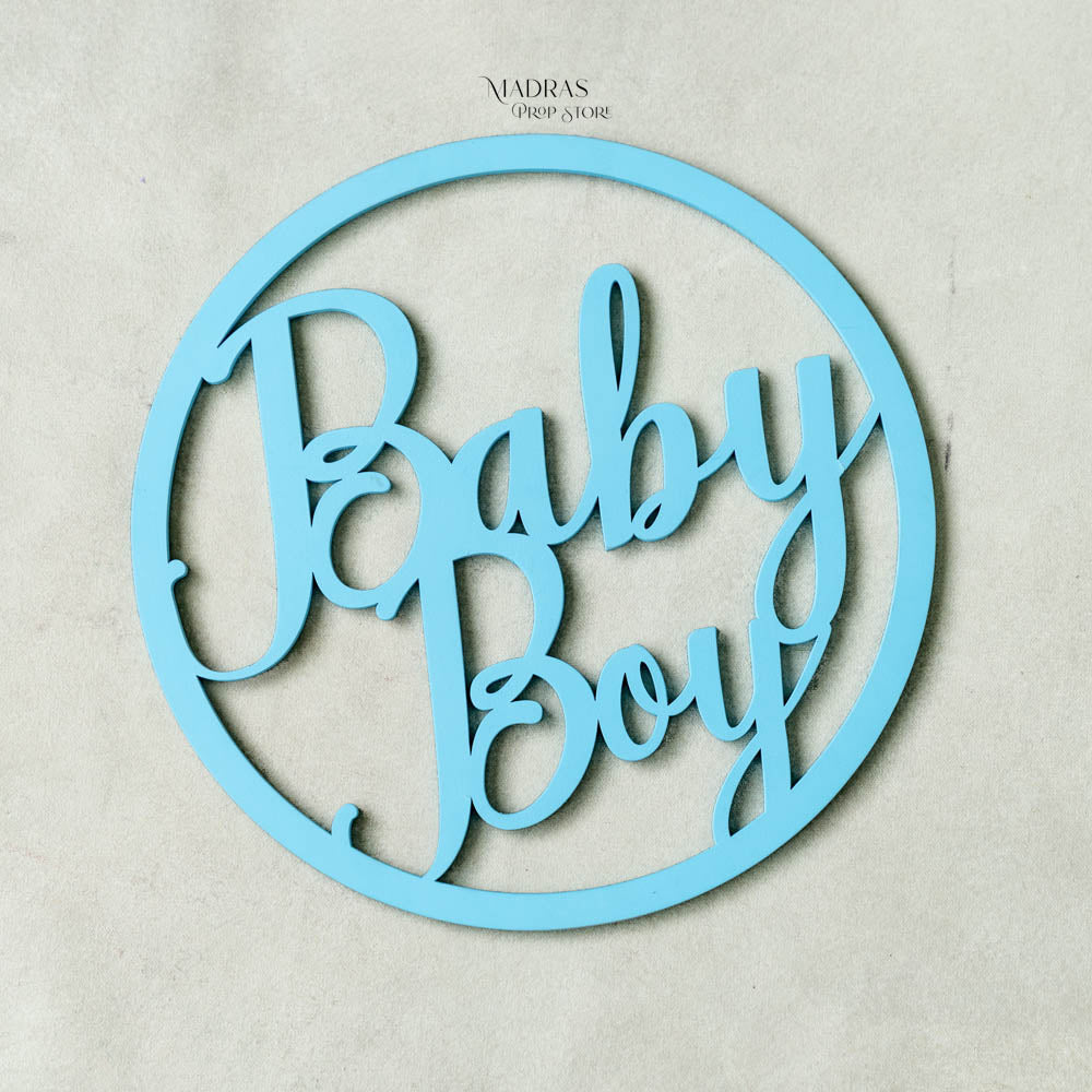 Baby Boy Cut Out -Baby Props