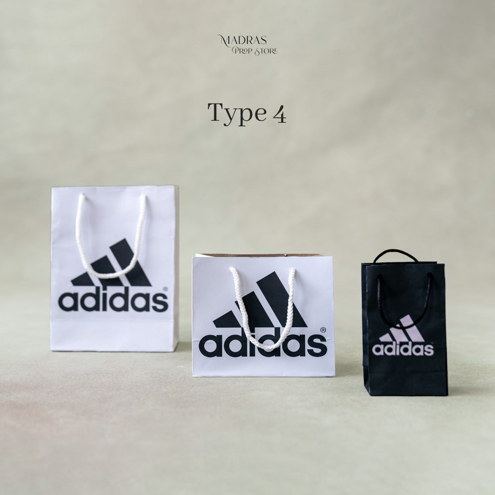 Shopping Bags Set of 3 (Adidas) -Baby Props