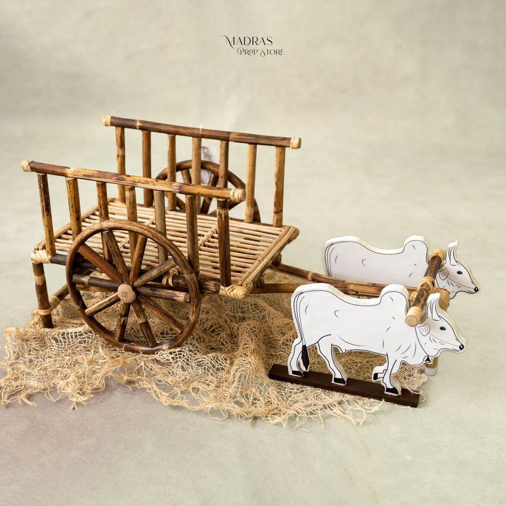 Bullock Cart (Shipping Extra) -Baby Props