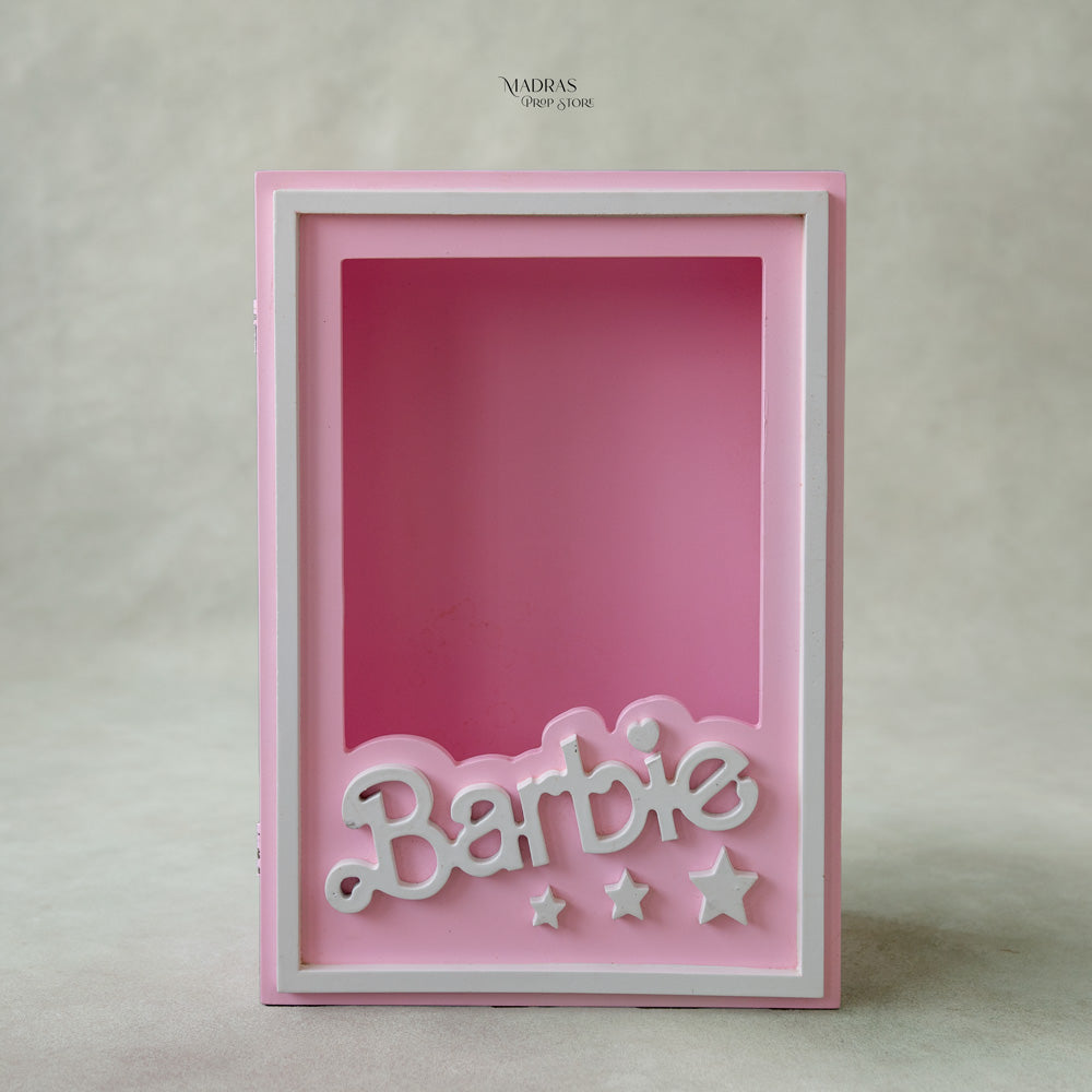 Newborn Barbie Box ( Milky Pink) Shipping Extra -Baby Props