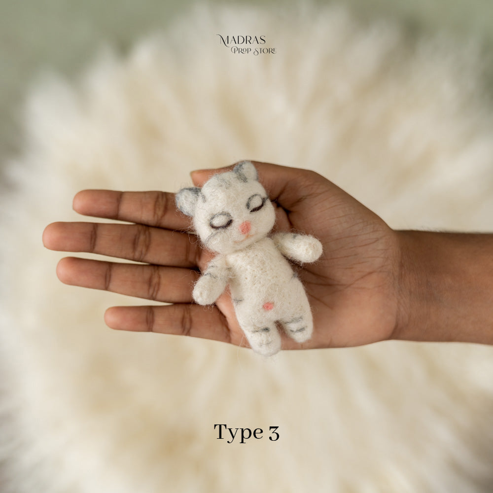 Mini Toy Felted-Baby Props