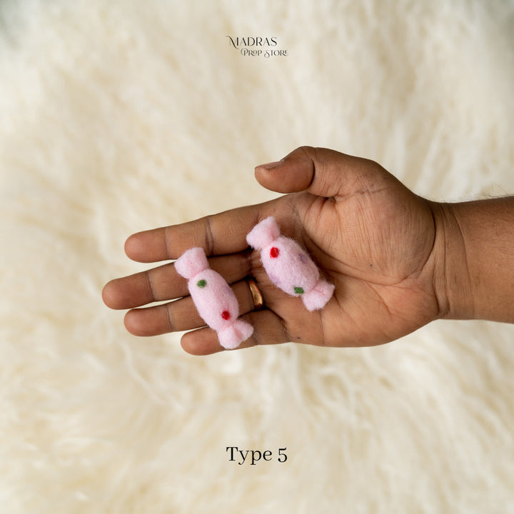 Felted Chocolates Set Of 2