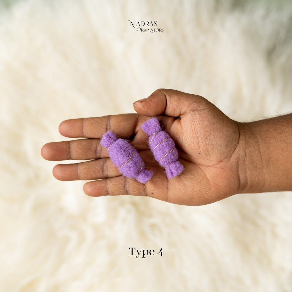 Felted Chocolates Set Of 2 -Baby Props