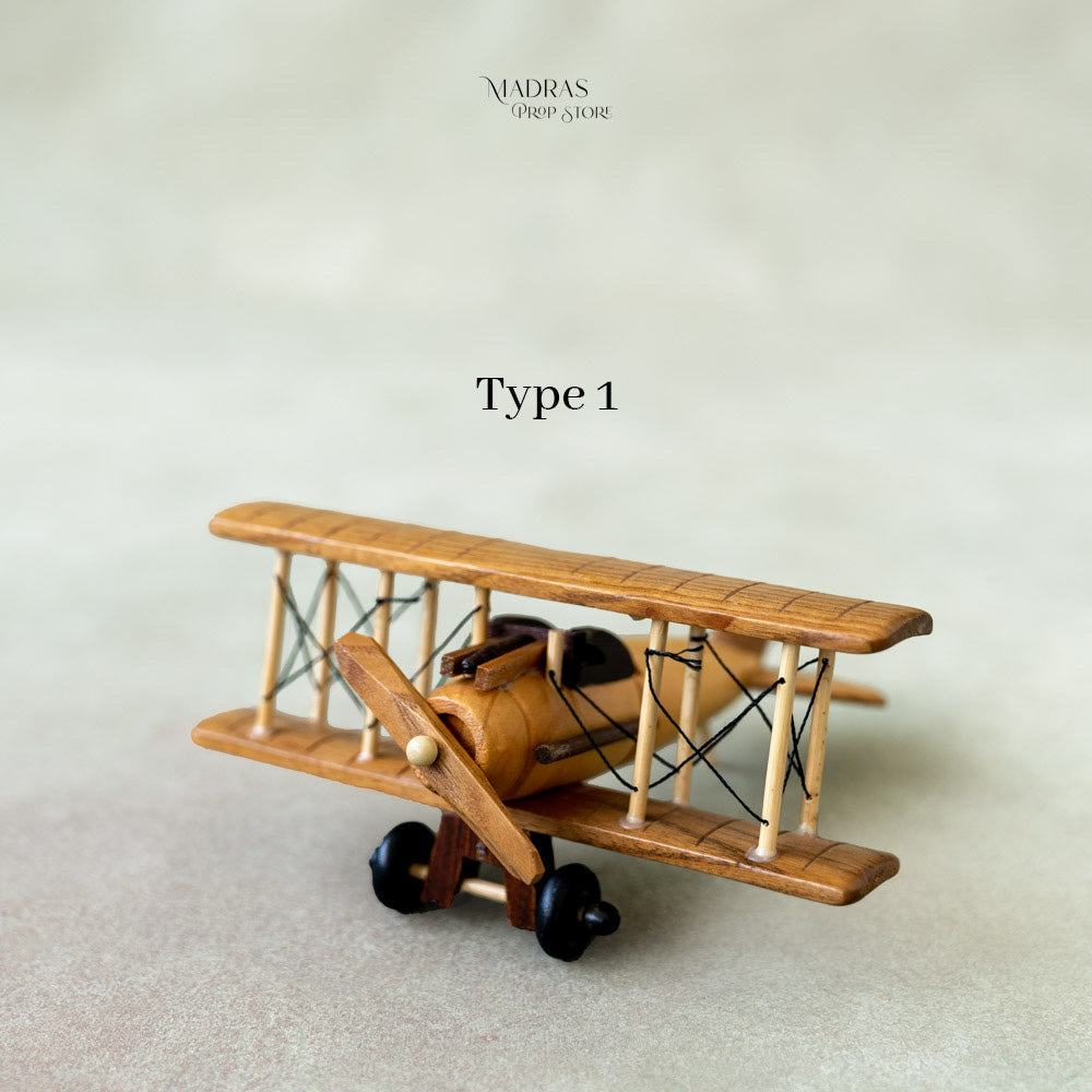 Wooden Aeroplane Side Prop ( Mini Size )- Baby Props