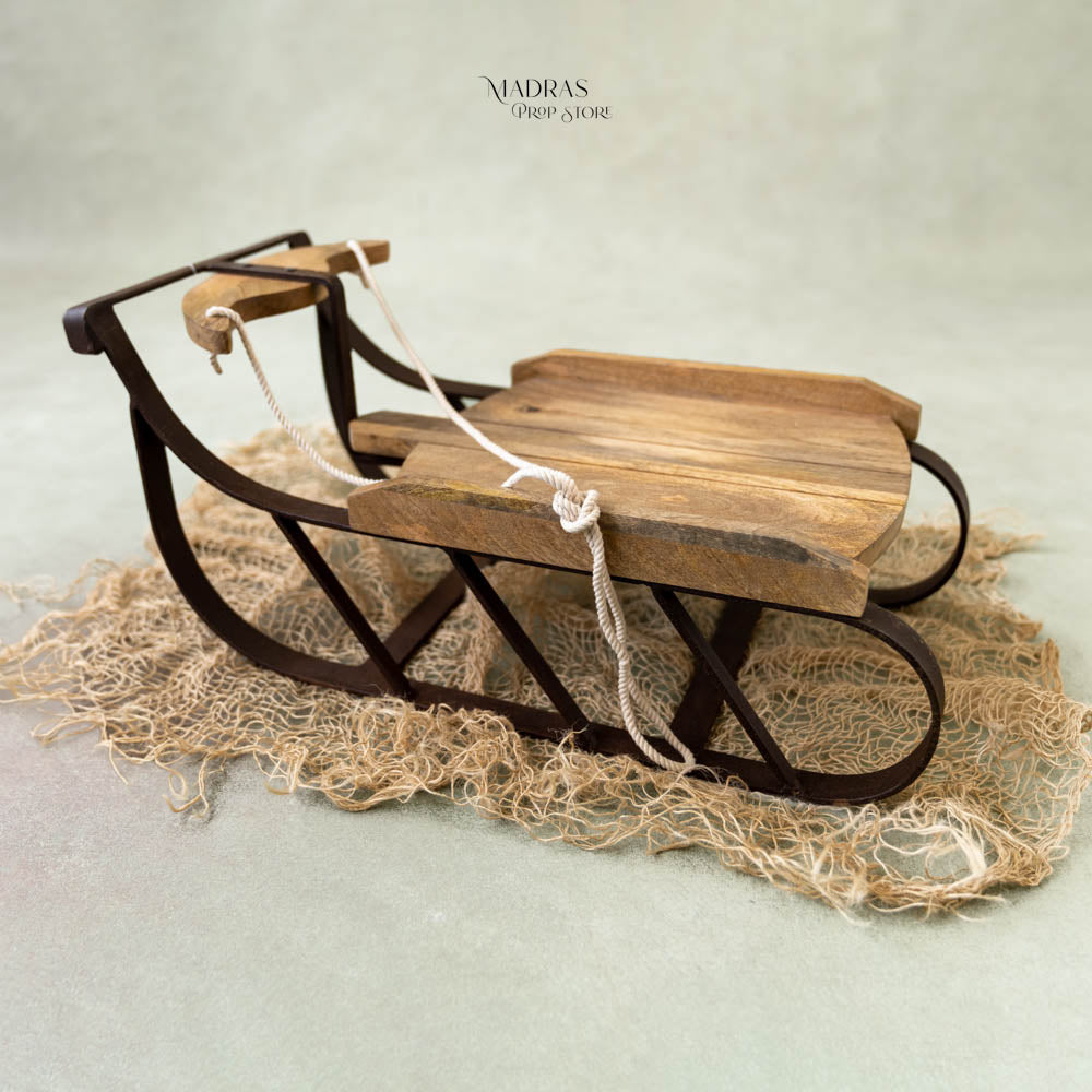 Sled (Rustic Legs) -Baby Props