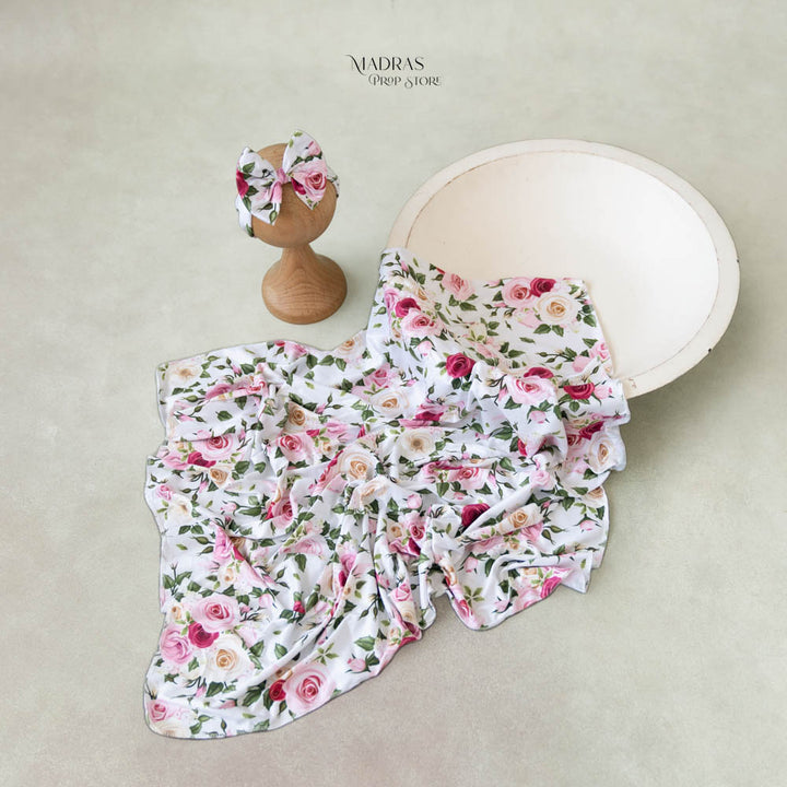 Floral Wrap Set : Baby Props