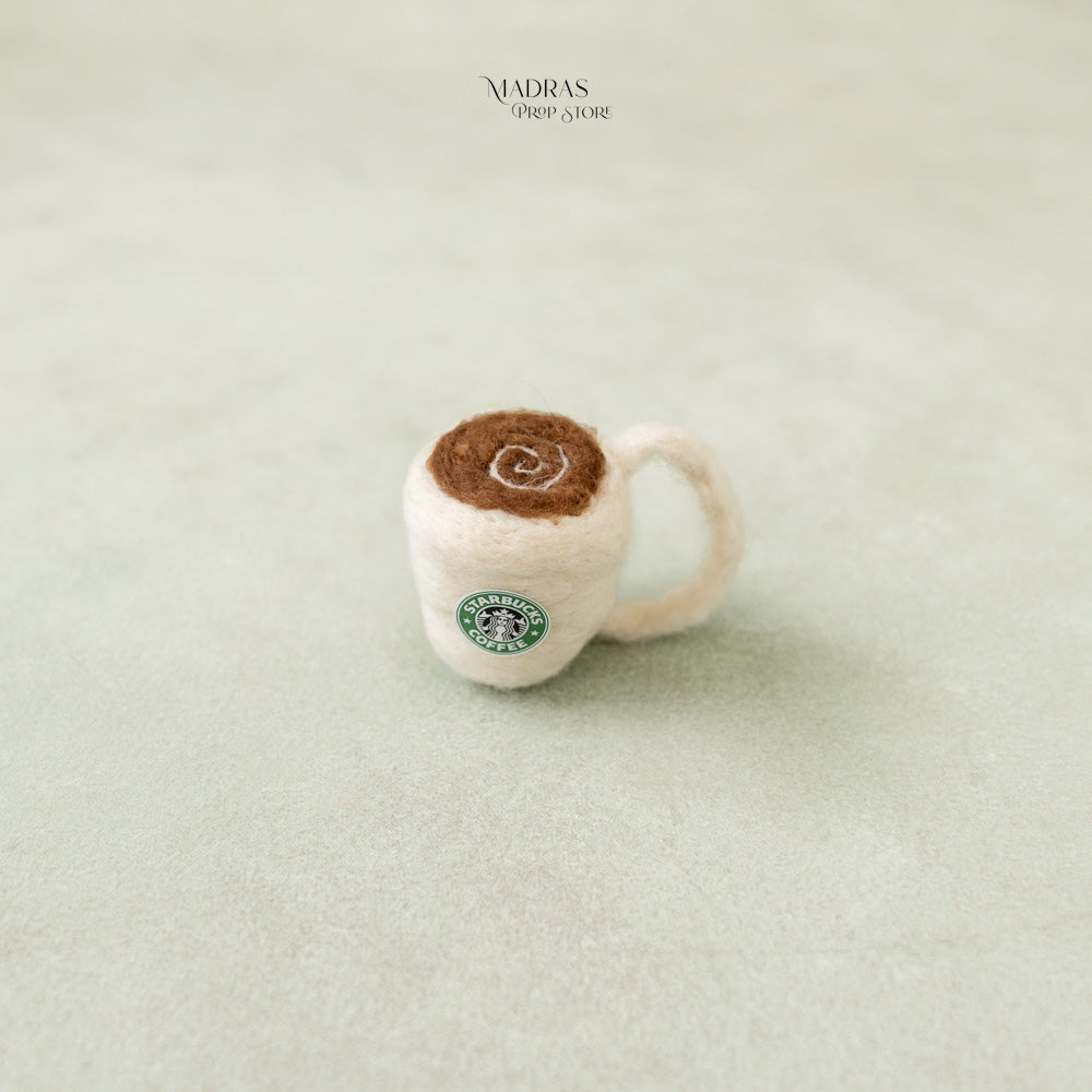 Starbuck Mug (Felted) : Baby Props