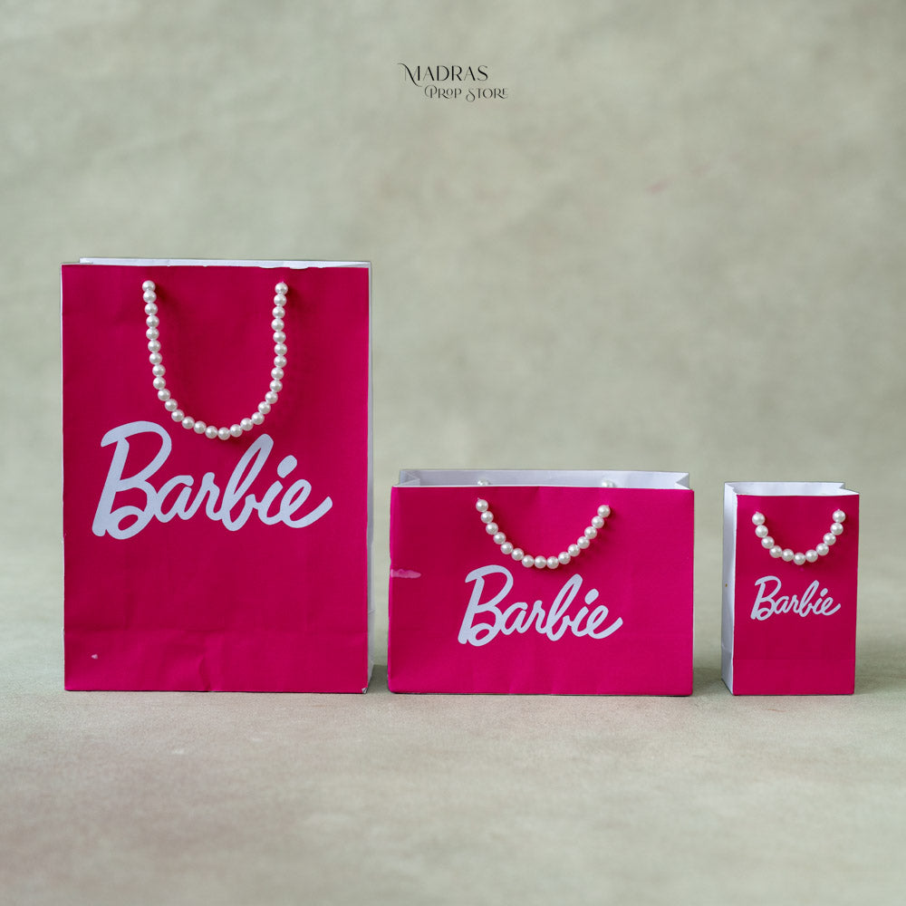 Shopping Bags Set of 3 (Barbie) : Baby Props